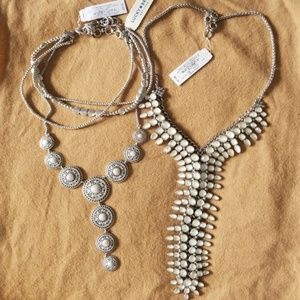 Lot of 3 NWT Lucky Brand Necklaces
